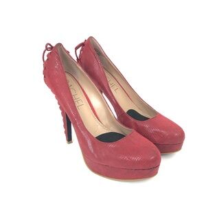 RACHEL Rachel Roy Red Kaytee Heel Pump Size 9.5